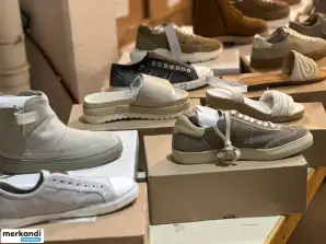 cardboard, European brand shoe mix, mix of different models and sizes for women and men, remaining stock