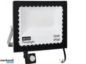 PR-1112 LED-Lampe 50Watt mit Sensor - 3500Lumen - 6500K - IP67