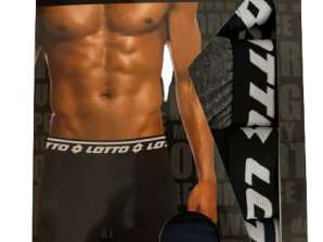 Moške kratke hlače Lotto Men's Boxer - 100% bombaž 4-pakiranje