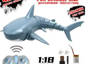 RADIO-CONTROLLED SHARK TOY, SWIMMING IN THE WATER (Stock in Poland)