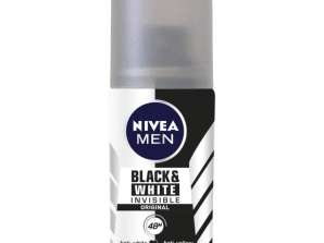 NIVEA MEN MZ DEO INV. Fekete-fehér ML35