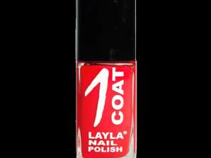 LAYLA SM COAT ONGLES P.RED EX.06
