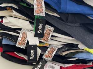 Neues Herren T-Shirt 100% Label Baumwolle T-Shirt T-Shirt Outlet Mix Gedruckte Farbmuster Großhandel