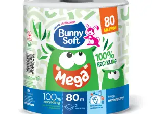 RP-11 Bunny Soft Kitchen Roll 80 meters - 2-ply - 100% Cellulose