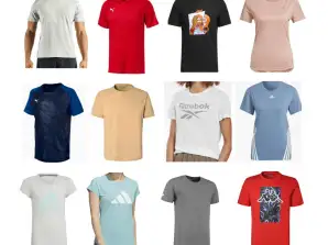 Heren / Dames / Kinderen T-shirts (Adidas, Nike, Puma, Kappa... enz.) - 260p