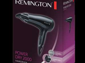 REMINGTON, HÅRTØRRER, 2000W NE. D3010