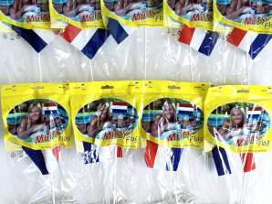 800 st Nederländska flaggor med mugghållare landsflaggor, köp grossistvaror köp resterande lager