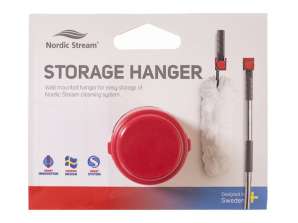 Rote Nordic Stream-Lageraufhänger für alle Nordic Stream-Reinigungssysteme