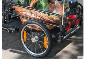 Bicycle cargo trailer / Fahrrad- Lastenanhänger