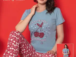 Türkisches Großhandels-Damen-Pyjama-Set erhältlich.