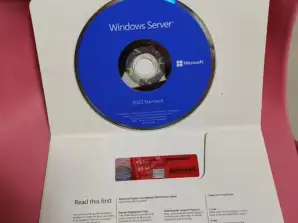 Windows Server 2022 Standard DVD til 5 standardservere