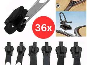 Zipper Repair Kit (36 Pieces) DURAZIP