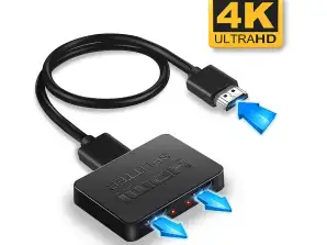 HDMI-splitter 1 i 2 ut 4K – HDMI-förlängare