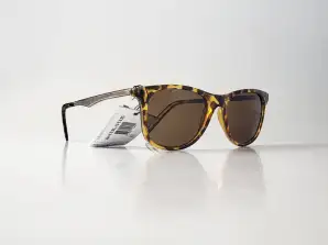 Driekleurenassortiment Kost zonnebril met metalen pootjes S9407