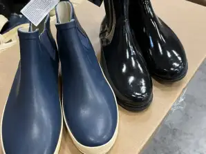 Women's rubber ankle boots kilo goods, approx. 270 kg.