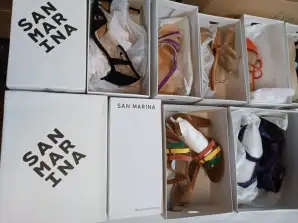 Lot of San Marina Footwear by Italian Brand: Wholesale Shoes