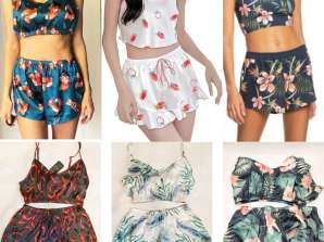 Sommerpyjamas für Damen: Verschiedene Sets - Damenbekleidung Lots
