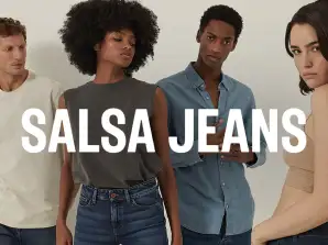 Salsa teksarõivad meestele ja naistele (teksad, T-särgid, lühikesed püksid jne)