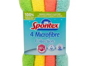 SPONTEX MICROFIBER CLOTHS PZ4