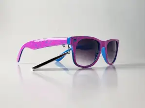 Vijf kleuren assortiment Kost wayfarer zonnebrillen S9547