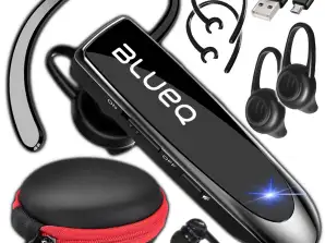 Căști wireless BT 5.0 pentru ureche 24h Talks + Case Power Q20 PRO + SET