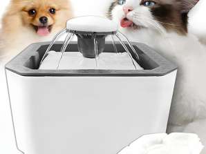 Fântână de apă automată pentru Cat Dog Bowl Silent Drinker 2.5L WF020