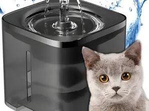 Fuente de agua automática Fuente de agua para gato cuenco para perros Bebedero silencioso + filtro AY-1685