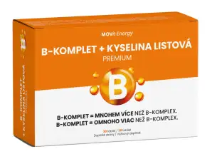 MOVit B Complete Acide folique PREMIUM 30 comprimés