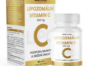MOVit Vitamina C Lipossomal 500 mg 60 cps.