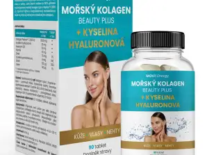 MOVit Marine Collagen Beauty Plus Hyaluronic acid 90 tablets.