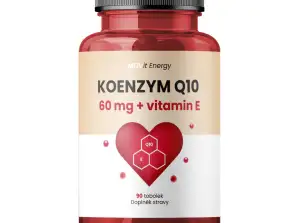 MOVit Koenzým Q10 60 mg Kapsuly s vitamínom E 90