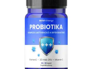 MOVit Probiotikakompleks af lactobaciller og bifidobakterier 30 10 cps.