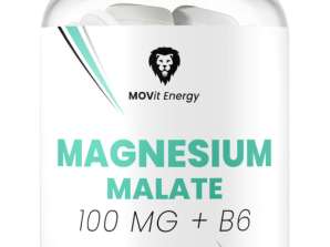 MOVit Magnesium malate 100 mg B6 90 tablets