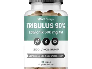 MOVit TRIBULUS %90 Tribulus terrestris 500 mg 4'ü 1 arada, 90 cps.