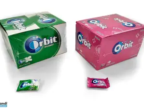 ORBIT Spearmint & Bubblemint Single Portion Number of pieces: 2 SUGAR-FREE CHEWING GUM WITH SWEETENERS AND MINT FLAVOR.