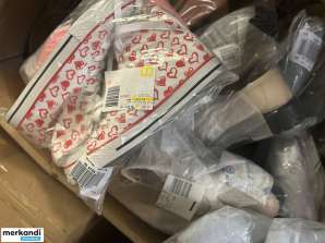 4 € per pair in a shoe ensemble with variety of models and sizes, women's shoes, men's shoes, remaining stock pallet, including mix cardboard.
