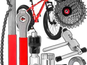 Fahrradwerkzeug-Set Fahrradschlüssel Kurbeln Hammer Peitsche 7-teilig BI-K4