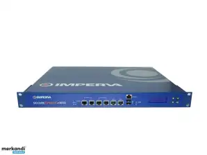 30x Imperva Firewall SecureSphere x1010 4Ports 1000Mbits Managed Geen HDD Geen Besturingssysteem Rack Oren Refurbished