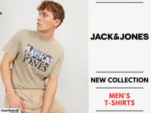 JACK&JONES T-SHIRT KOLLEKSJON FOR HERRE -Vår/Sommer-fra 4,09/stk