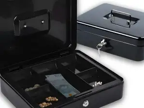 Caixa de chave grande cofre caixa de metal dinheiro chave XXL 30x24x9cm CC-C-30249