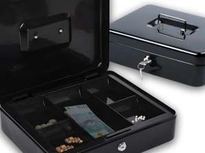 Suuri avainlaatikko turvallinen metallilaatikko raha-avain XXL 30x24x9cm CC-C-30249