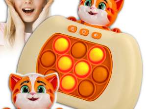 Arcade POP IT POPIT Elektrisk Anti-Stress Kitten Game Lights MEGA 987