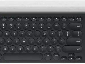 Logitech K780 Multi Device Wireless Keyboard MÖRKGRÅT ryskt tangentbord