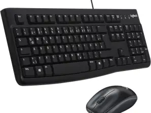Logitech Desktop MK120 ARA 102 USB NSEA Arabic Mouse Keyboard
