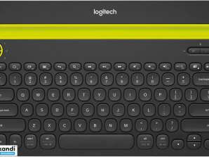 Nederlands Toetsenbord US Logitech Bluetooth Multi Device Keyboard K480 ZWART