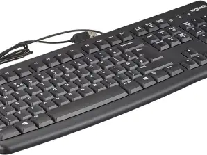 Logitech russisk tastatur K120 til virksomheder BLK RUS USB