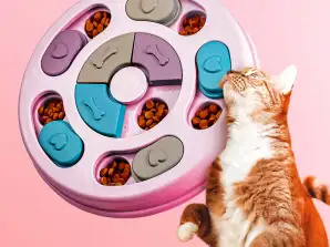 Dog Toy Cat Pædagogisk Sniffing Mat Interaktivt spil til godbidder PET-EAT03