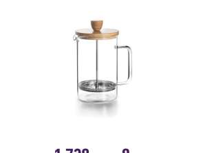 600ml French press coffee maker at low prices and in large quantities for your customers