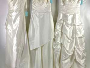 Vestuvinės suknelės, vestuvių mada, įvairios vestuvinės suknelės. Dydžiai, prekės ženklai, modeliai, perpardavėjams, A atsargos