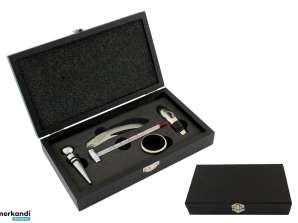 AG210F WINE ACCESSORIES SET BLACK